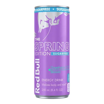 Red Bull Spring Edition Sugarfree Grapefruit & Blossom 8.4 oz Can