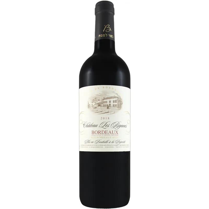 Chateau Les Riganes Bordeaux Red view 1