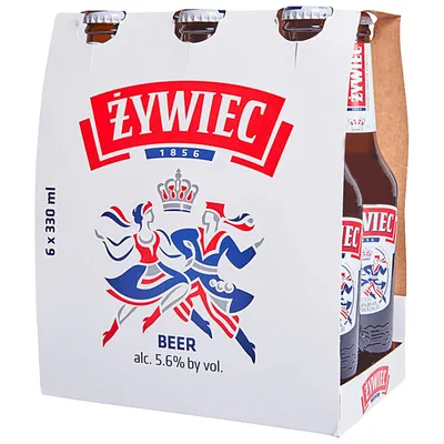 Zywiec Lager 6-Pack 330 mL Bottles