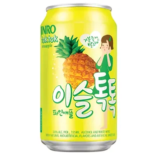Jinro TokTok Pineapple Flavored Soju