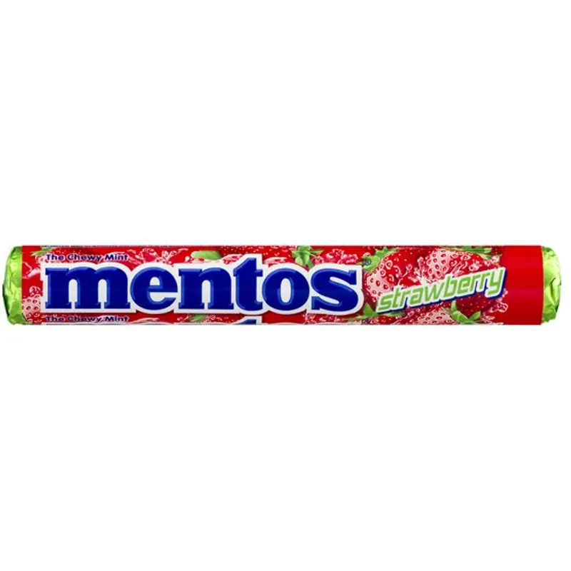 Mentos Strawberry view 1
