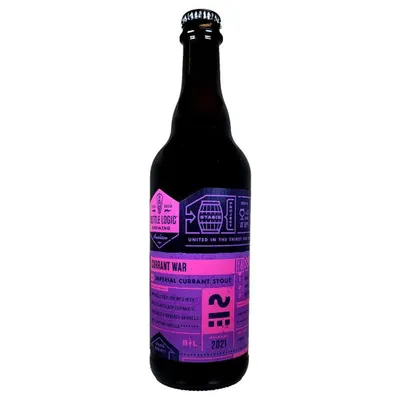 Bottle Logic Currant War Imperial Stout 2021 500 mL bottle