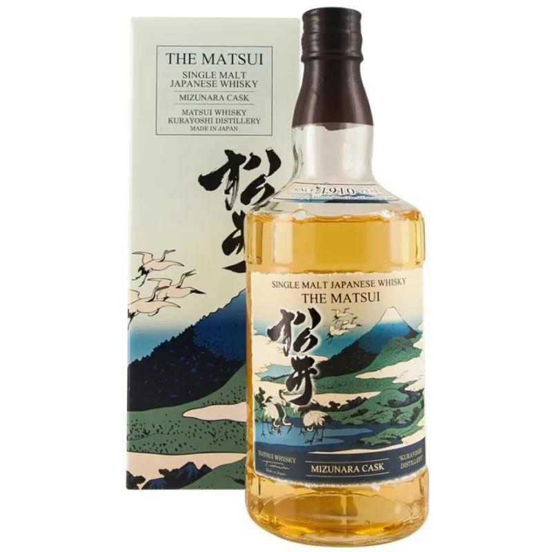 Kurayoshi Matsui Single Malt Mizunara Cask Whisky view 1