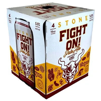Stone Brewing Co. Fight On Pale Ale 4 Pack 16 oz Cans