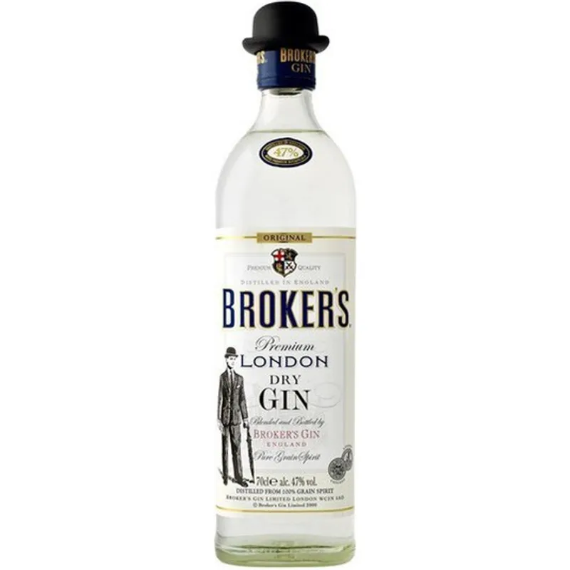 Brokers Premium London Dry Gin view 1