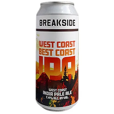Breakside West Coast Best Coast IPA 4 Pack 16 oz Cans