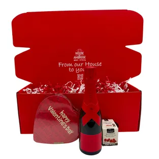 Valentine's Moet & Chandon Champagne Box