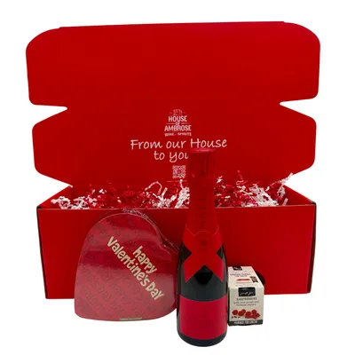 Valentine's Moet & Chandon Champagne Box