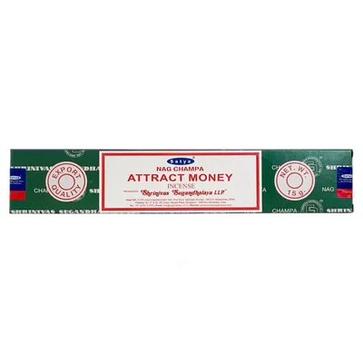 Satya Attract Money Incense Sticks 15 g Box
