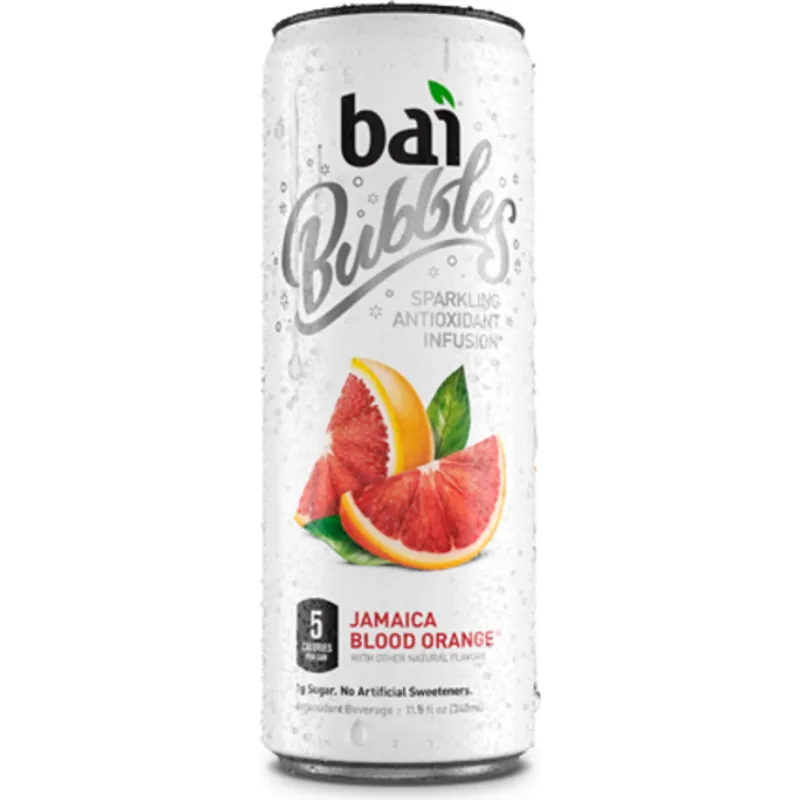 Bai Bubbles Sparkling Antioxidant Infusion Jamaica Blood Orange view 1