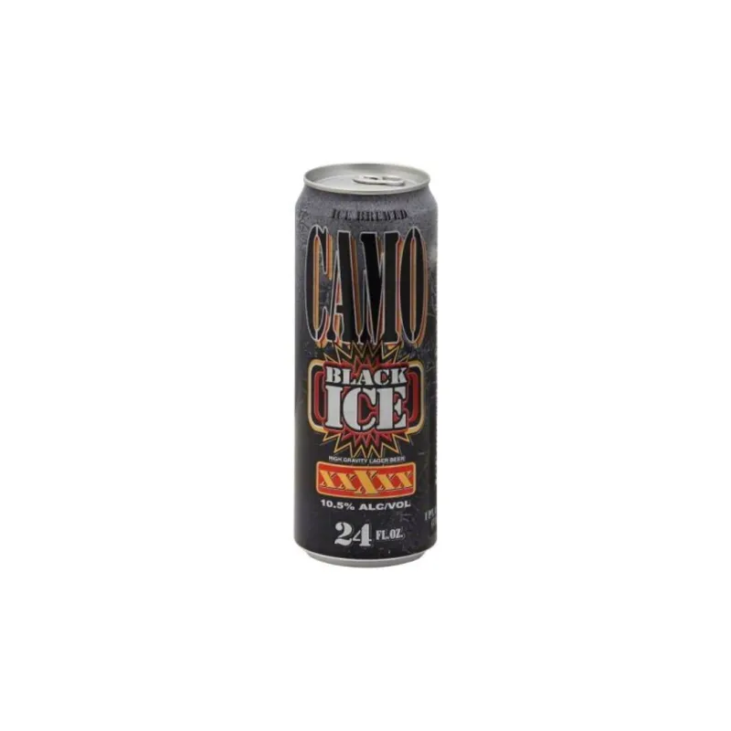 Camo Black Ice Malt Liquor view 1