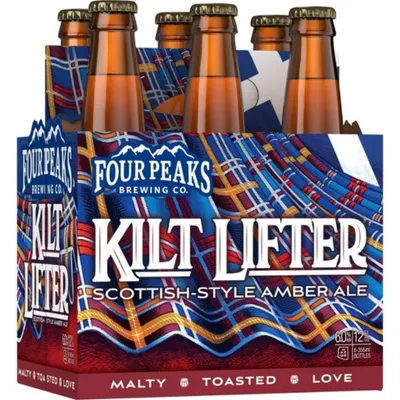 Four Peaks Kilt Lifter 6 Pack 12oz Bottles