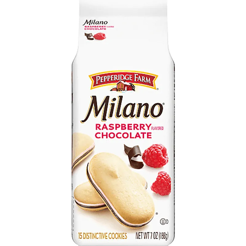 Pepperidge Farm Milano Cookies Raspberry Chocolate view 1