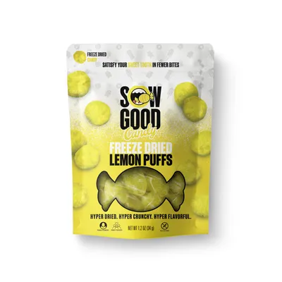 Sow Good Lemon Puffs 1 oz Bag