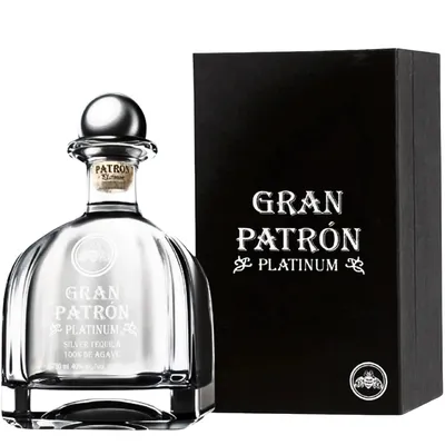 Patron Gran Patron Platinum Silver Tequila 375ml