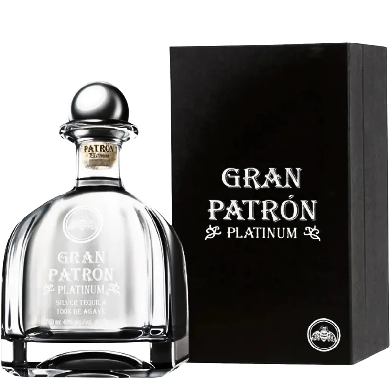 Patron Gran Patron Platinum Silver Tequila view 1