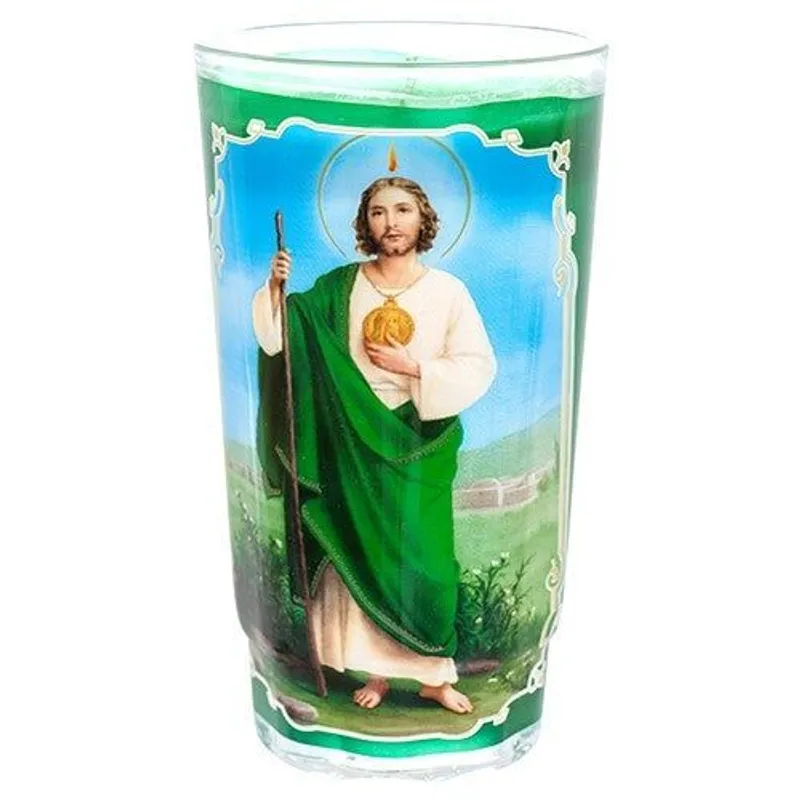 San Judas Tadeo Candle view 1