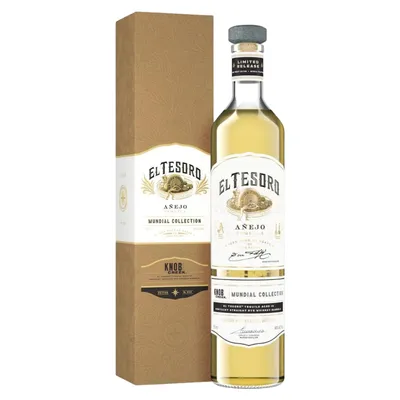 El Tesoro Tequila Anejo Mundial Collection Knob Creek Rye Edition 750ml