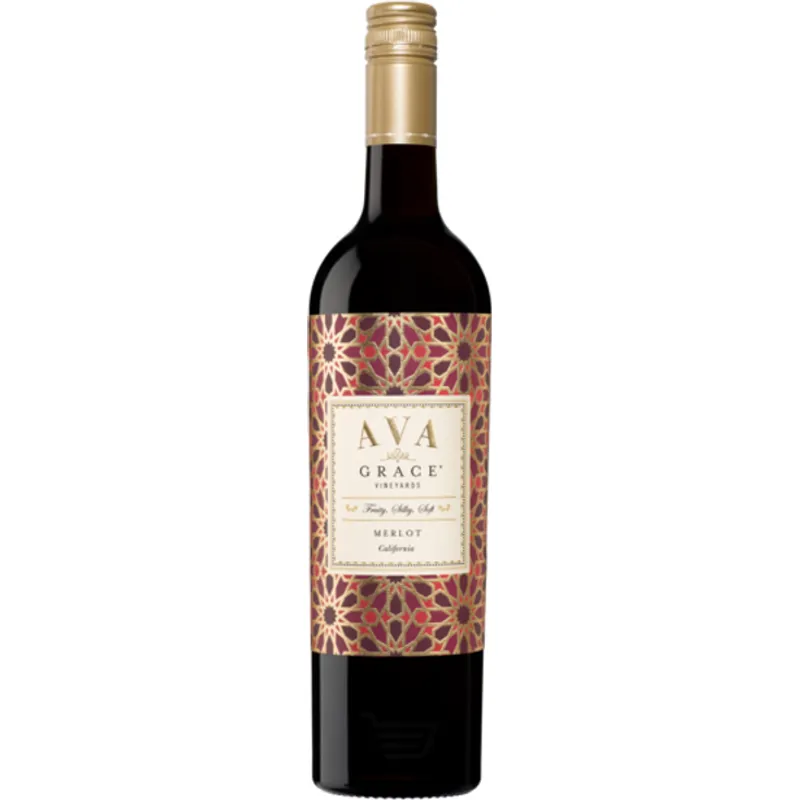 Ava Grace Vineyards Merlot view 1