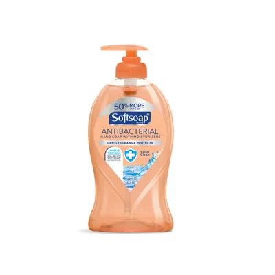 Softsoap Antibacterial Liquid Hand Soap Crisp Clean 11.25 oz Bottle
