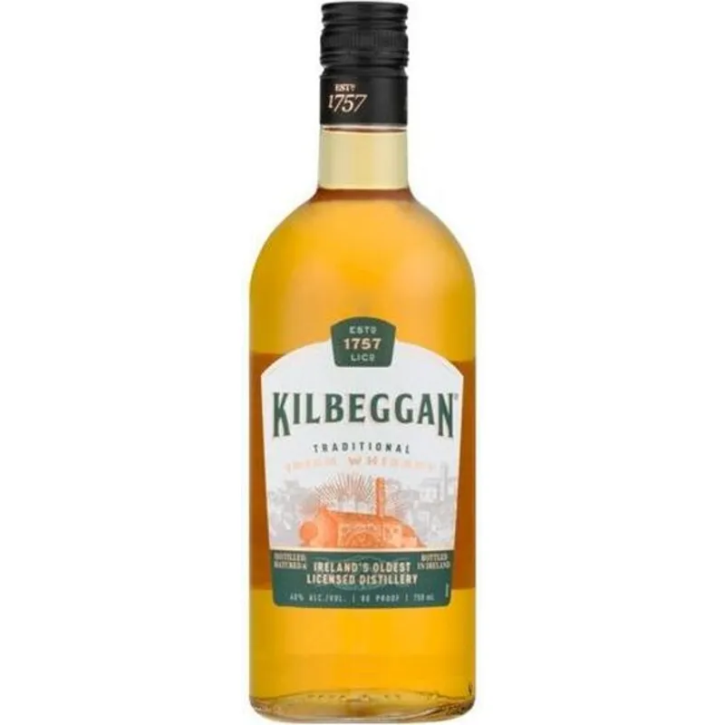 Kilbeggan Traditional Irish Whiskey view 1