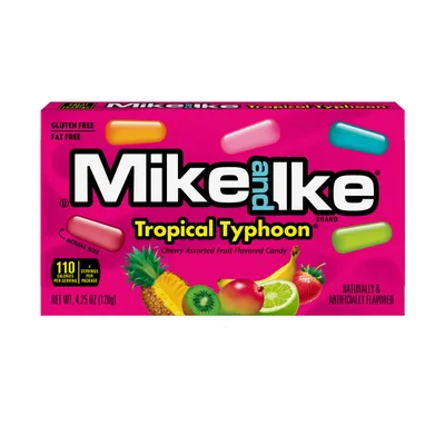 Mike and Ike Tropical Typhoon 4.25 oz Box