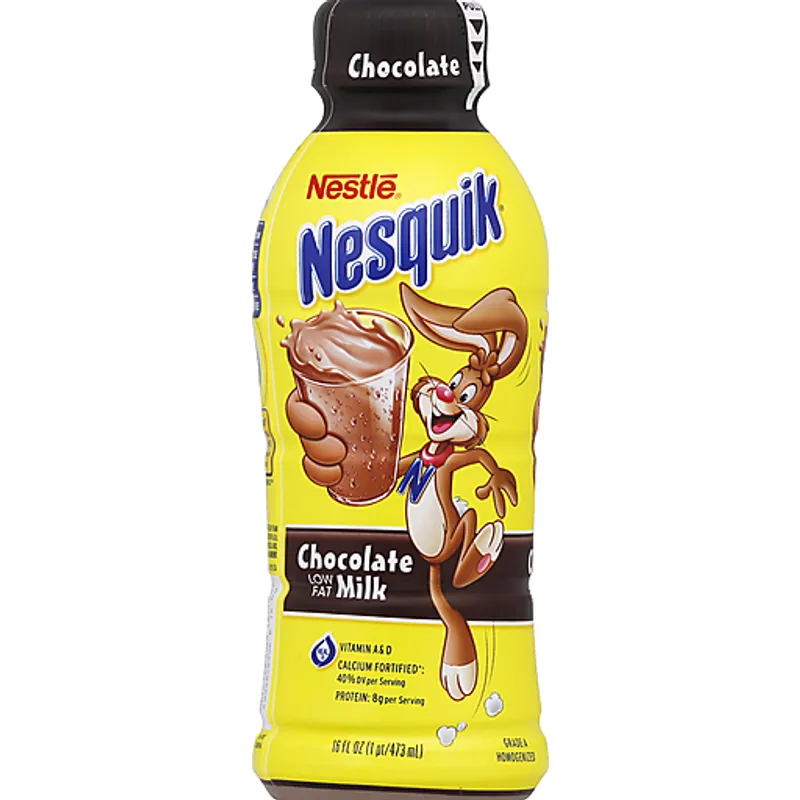 Nestlé Nesquik Chocolate Lowfat Milk view 1