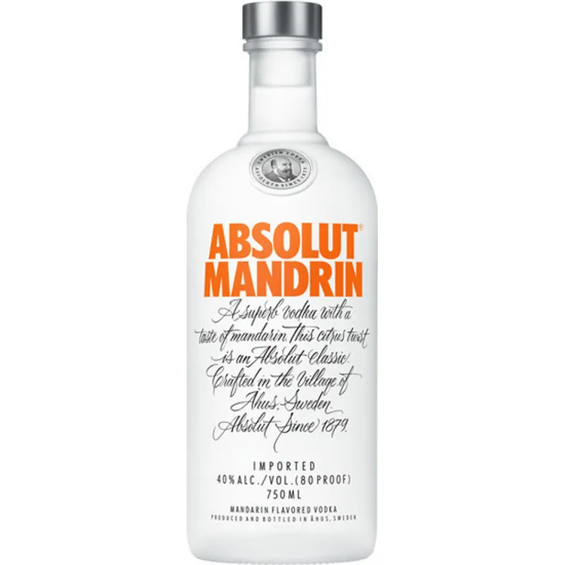 Absolut Country Of Sweden Mandarin Vodka view 1