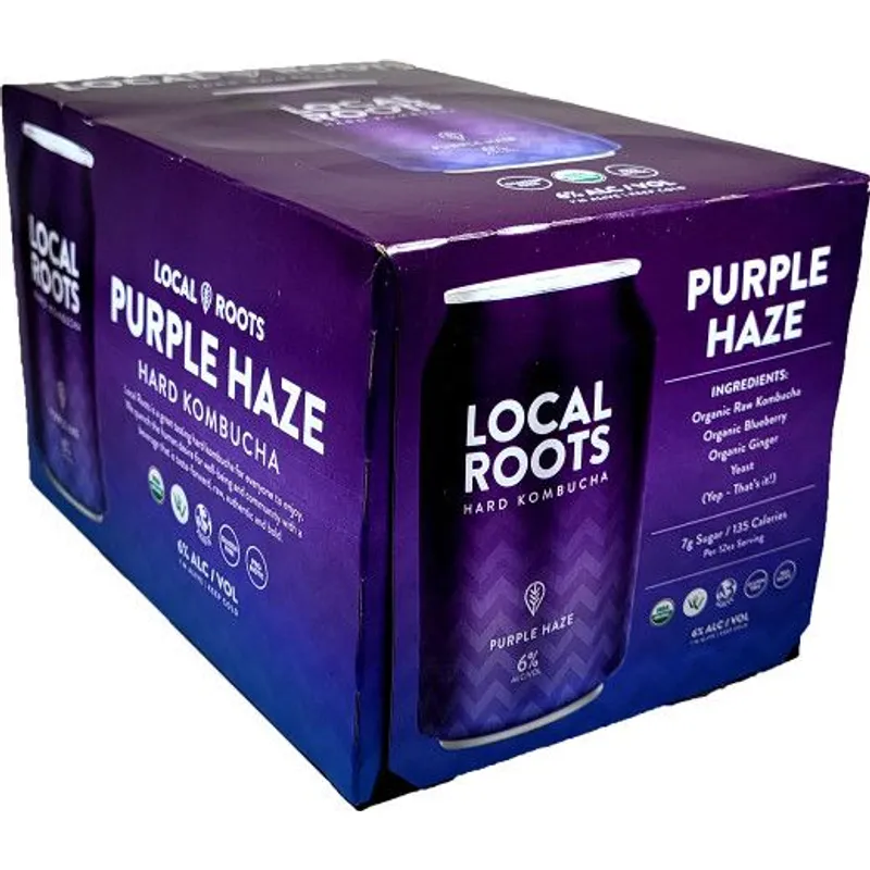 Local Roots Kombucha Purple Haze view 1