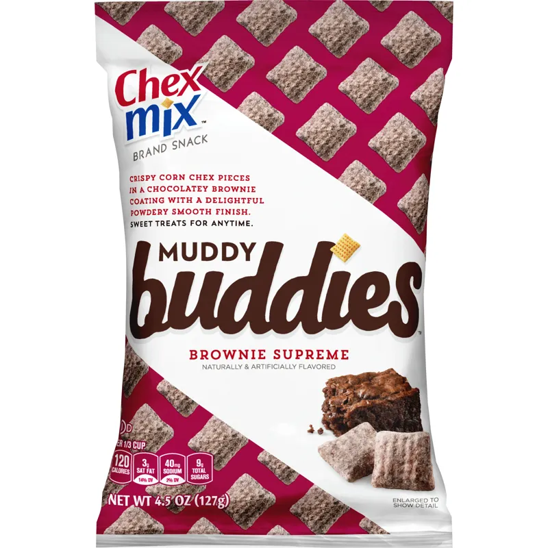 Chex Mix Muddy Buddies Snack Brownie Supreme view 1