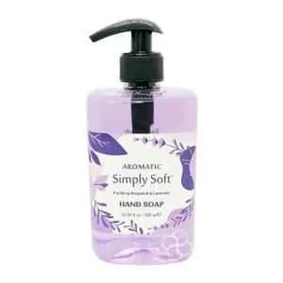 Simply Soft Aromatic Hand Soap Purifying Bergamot & Lavender 16.9 oz Bottle