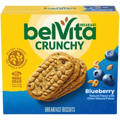 BelVita Blueberry Breakfast Biscuits 8.8 oz Box