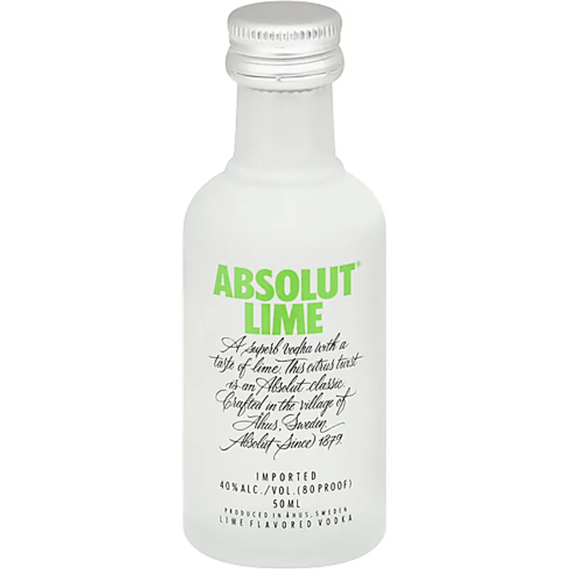 Absolut Lime Vodka view 1