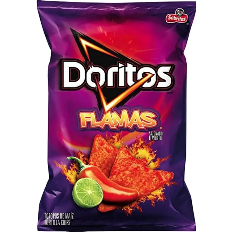 Doritos Flamas Flavored Tortilla Chips view 1