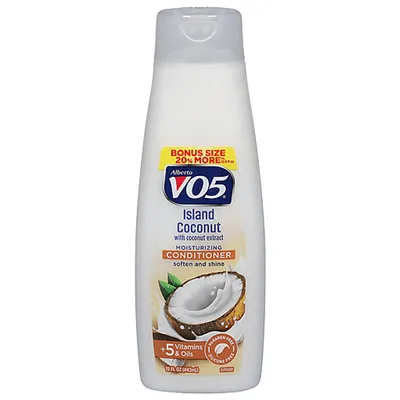 Alberto VO5 Island Coconut Moisturizing Conditioner 15 oz Bottle