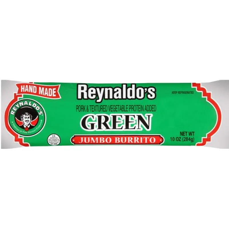 Reynaldo's Green Jumbo Burrito view 1