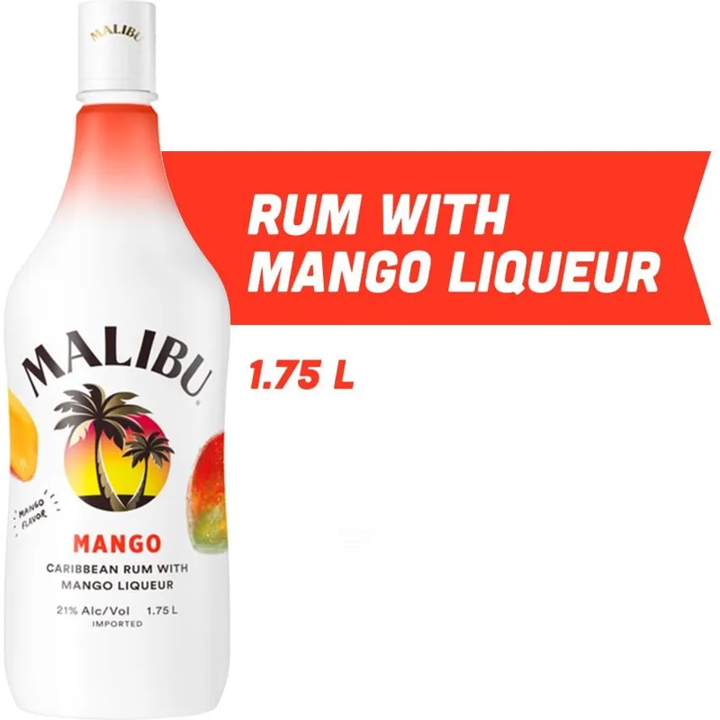 Malibu Mango Rum view 1