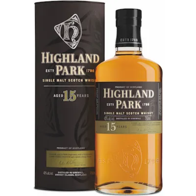 Highland Park Single Malt Scotch Whisky 15 Year 750mL