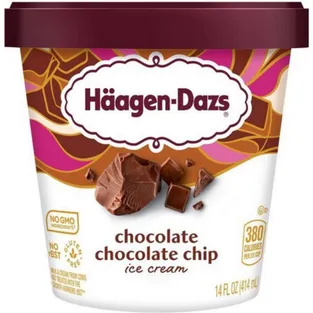 Haagen Daz Chocolate Chocolate Chip Ice Cream