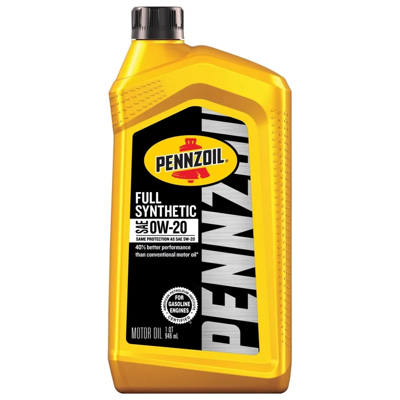 Pennzoil Full Synthetic Motor Oil SAE 0W-20 view 1