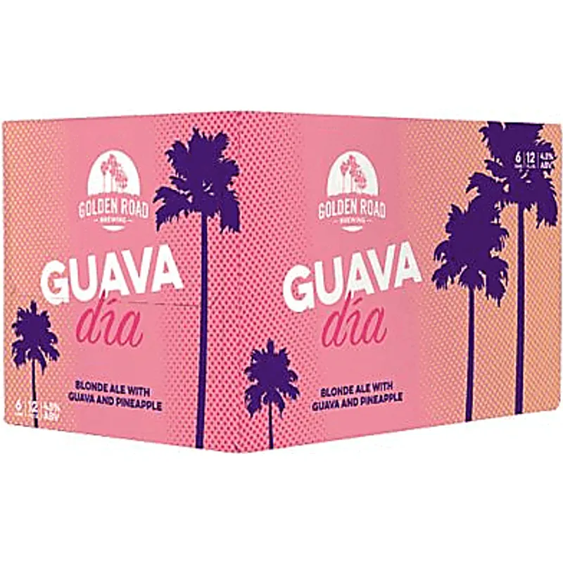 Golden Road Brewing Guava Dia Blonde Ale view 1