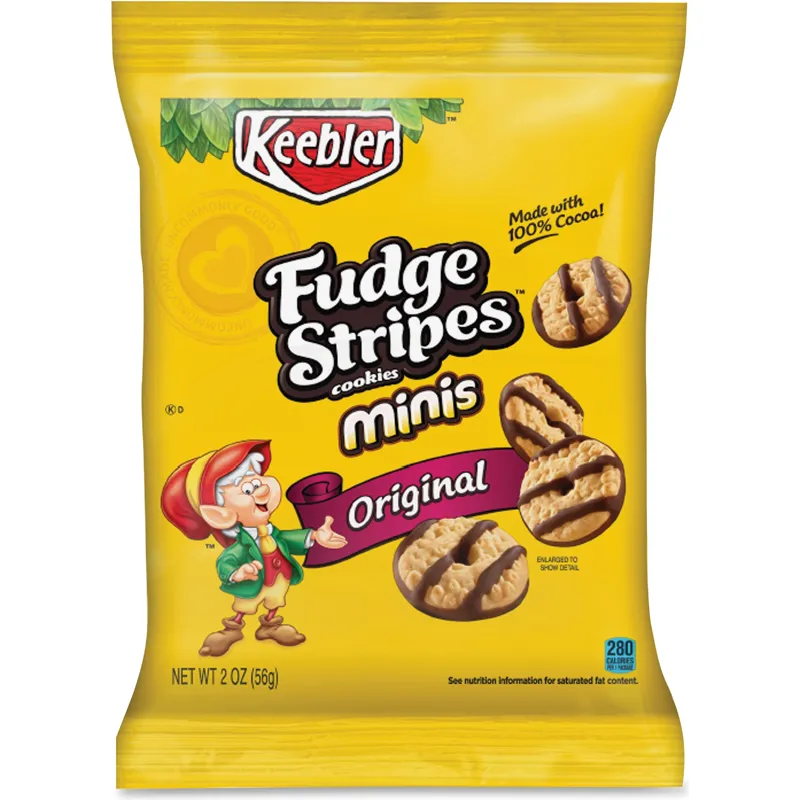 Keebler Fudge Stripes Cookies Minis Original view 1