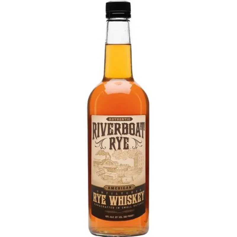 Riverboat Rye Unfiltered Rye Whiskey view 1
