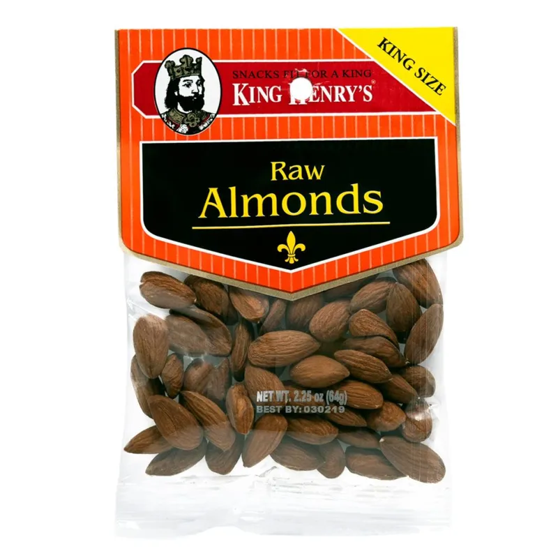 King Henry's Raw Almonds view 1
