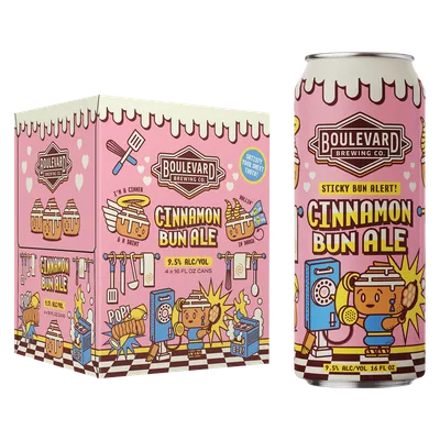 Boulevard Brewing Cinnamon Bun Ale 4 Pack 16oz Cans