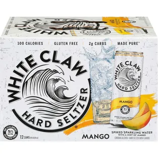 White Claw Hard Seltzer Mango