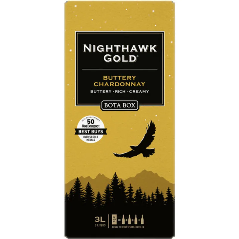 Bota Box Nighthawk Buttery Chardonnay Box view 1
