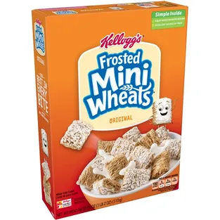 Kellogg's Frosted Mini-Wheats Carton