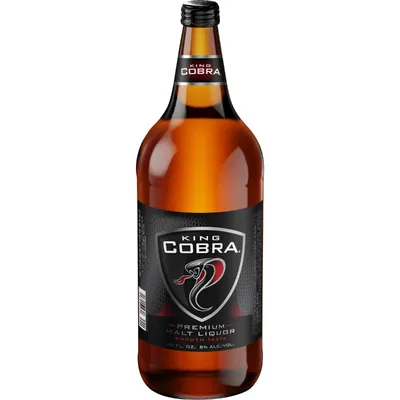 King Cobra Premium Malt Liquor 40oz Bottle