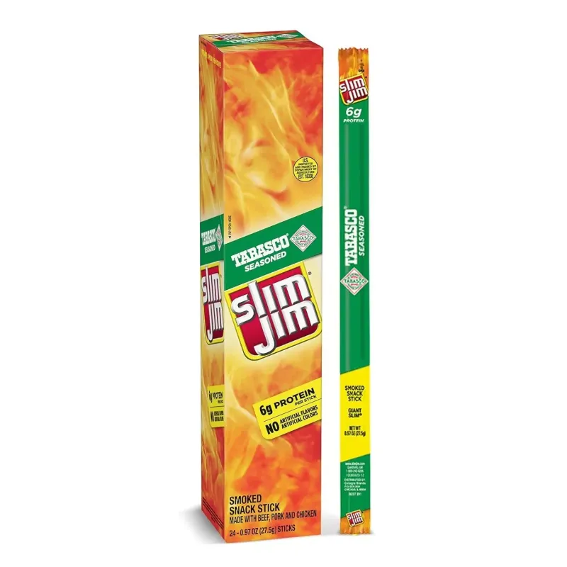 Slim Jim Giant Tabasco Seasoned view 1